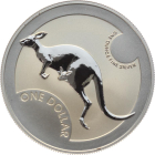 Australien 1 Dollar 2006 Känguru - 1 Unze Feinsilber